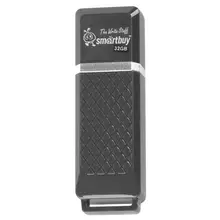 Флеш-диск 32 GB Smartbuy Quartz USB 2.0 черный