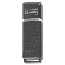 Флеш-диск 4 GB Smartbuy Quartz USB 2.0 черный