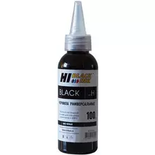 Чернила HI-BLACK для HP (Тип H) универсальные, черные 0,1 л. водные