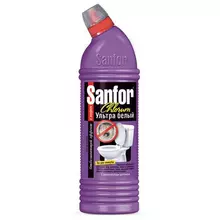 Чистящее средство 750 г. SANFOR Chlorum (Санфор Хлорный) мгновенное отбеливание гель