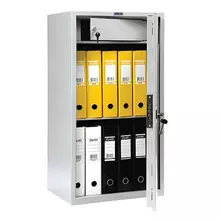 Шкаф металлический для документов AIKO "SL- 87Т" светло-серый, 870х460х340 мм. 21 кг.