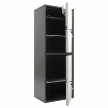 Шкаф металлический для документов AIKO "SL-125/2Т" ГРАФИТ, 1252х460х340 мм. 31 кг. сварной
