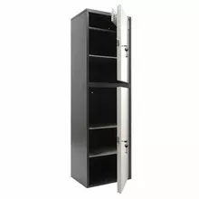 Шкаф металлический для документов AIKO "SL-150/2Т" ГРАФИТ 1490х460х340 мм. 36 кг.