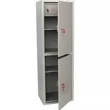 Шкаф металлический для документов Brabix "KBS-032Т" 1503х470х390 мм. 37 кг. трейзер сварной