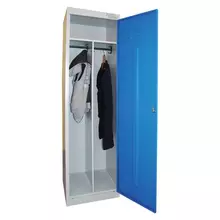 Шкаф металлический для одежды "", 2 отделения, 1850х530х500 мм. разборный