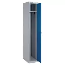 Шкаф металлический для одежды односекционный 1850х300х500 мм. 17 кг. разборный