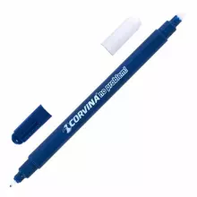 Ручка стираемая капиллярная CORVINA (Италия) "No Problem" синяя линия письма 05 мм.