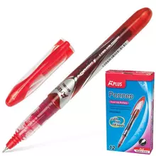 Ручка-роллер Beifa (Бэйфа) "A Plus" красная корпус с печатью узел 05 мм.