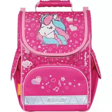 Ранец TIGER FAMILY для начальной школы Nature Quest "Musical Pony" (Pink) 35х31х19 см.