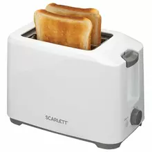 Тостер Scarlett SC-TM11019 700 Вт 2 тоста 7 режимов пластик белый