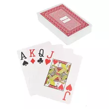 Карты игральные пластиковые "Poker club", 54 шт. 8,7х6,3 см. 25 мкм.