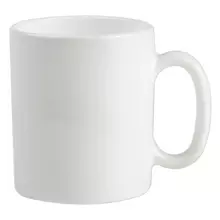 Набор кружек для чая и кофе 6 шт. объем 320 мл. белое стекло "Essence White" Luminarc