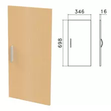 Дверь ЛДСП низкая "Канц" 346х16х698 мм. цвет бук невский ДК32.10