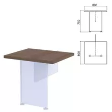 Столешница модуля стола приставного "Приоритет", 800х800х750 мм. лагос, К-919, К-919 лагос