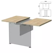 Столешница модуля стола для переговоров "Приоритет" (1400х900х750 мм.) кронберг, К-913, К-913 кронберг