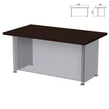 Столешница стола письменного "Приоритет" (1600х900х750 мм.) венге К-901 К-901 венге