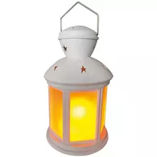 Декоративный светодиодный светильник-фонарь Artstyle TL-951W с эффектом пламени свечи белый
