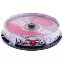 Диск DVD-RW 4.7Gb Smart Track 4x Cake Box (10 шт.)