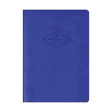 Телефонная книга А7, 64 л. кожзам, OfficeSpace "Winner" синий, с вырубкой