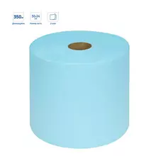 Протирочная бумага в рулонах OfficeClean Professional (W1) 2-слойная, 350 м/рул, 24*30 см. синяя люкс