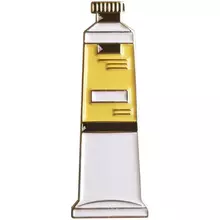 Значок металлический Подписные издания "Желтая краска" эмаль 1*26 см