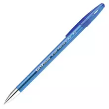 Ручка гелевая Erich Krause "R-301 Original Gel" синяя корпус прозрачный узел 05 мм. линия письма 04 мм.