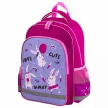 Рюкзак Пифагор SCHOOL для начальной школы Funny bunnies 38х28х14 см.