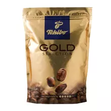Кофе растворимый TCHIBO "Gold selection" сублимированный 285 г. мягкая упаковка