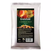Чай GREENFIELD (Гринфилд) "Caribbean Fruit" фруктовый манго/ананас листовой 250 г. пакет 1144-15