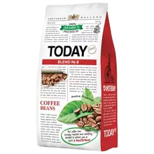 Кофе в зернах TODAY "Blend №8" натуральный 800 г. 100% арабика вакуумная упаковка ТО80004003