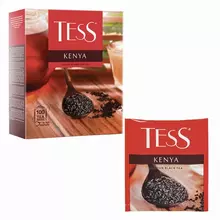 Чай TESS (Тесс) "Kenya" черный 100 пакетиков в конвертах по 2 г. 1264-09