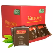 Чай MILFORD "Assam" черный крепкий 200 пакетиков в конвертах по 2 г. 6989 РК