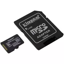 Карта памяти Kingston MicroSDXC 32GB UHS-I U1 Canvas Select Plus, Class 10 скорость чтения 100 мб/сек