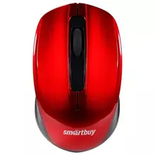 Мышь беспроводная Smartbuy ONE 332 красный USB 3btn+Roll