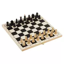 Набор игр Три Совы 3в1 "Нарды, шашки, шахматы", обиходные, деревянные с деревянной доской 40*40 см