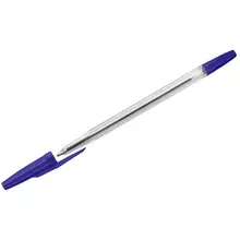 Ручка шариковая OfficeSpace синяя 07 мм. штрихкод