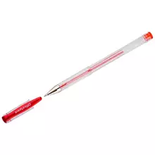 Ручка гелевая OfficeSpace красная 05 мм.