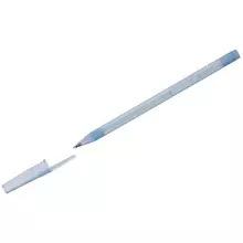 Ручка шариковая OfficeSpace "Frost stick" синяя 07 мм. штрих-код