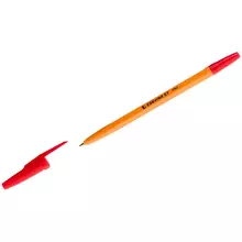Ручка шариковая Corvina "51 Vintage" красная 10 мм. желтый корпус