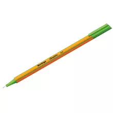 Ручка капиллярная Berlingo "Rapido" светло-зеленая 04 мм. трехгранная