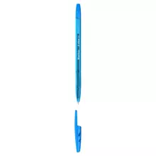 Ручка шариковая Berlingo "Tribase Sky" светло-синяя 07 мм.