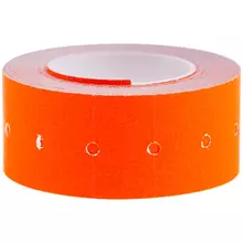 Этикет-лента OfficeSpace 21*12 мм. оранжевая 500 этикеток