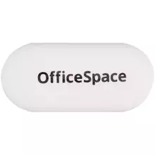 Ластик OfficeSpace "FreeStyle" овальный термопластичная резина 60*28*12 мм.