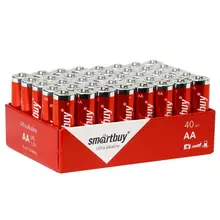 Батарейка SmartBuy AA (LR06) алкалиновая OS40