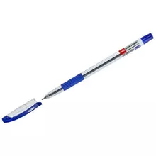 Ручка шариковая Cello "Slimo Grip" синяя грип 07 мм. штрих-код