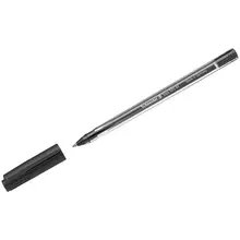 Ручка шариковая Schneider "Tops 505 M" черная 10 мм. прозрачный корпус