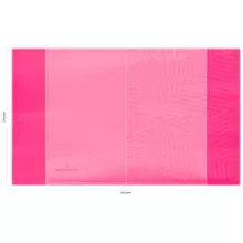 Обложка 210*350 для дневников и тетрадей, Greenwich Line, ПВХ 180 мкм. "Neon Star", розовый, ШК
