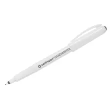 Ручка капиллярная Centropen "Handwriter 4651" черная 05 мм. трехгранная