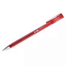 Ручка гелевая Berlingo "X-Gel" красная 05 мм.