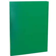 Папка с пружинным cкоросшивателем OfficeSpace А4 14 мм. 450 мкм. пластик зеленая